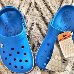 Women CROCS NWT Sandals Shoes Blue Size W6 "Croc Band" Discount Shipping!!